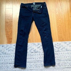 J Crew 770 Straight Fit Signature Flex Jeans, Dark Wash, Size: W34 L34